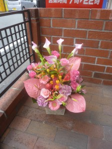 楽屋花　in Zepp福岡