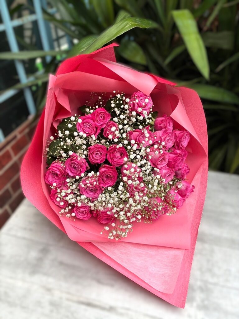 お誕生日　花束　舞松原