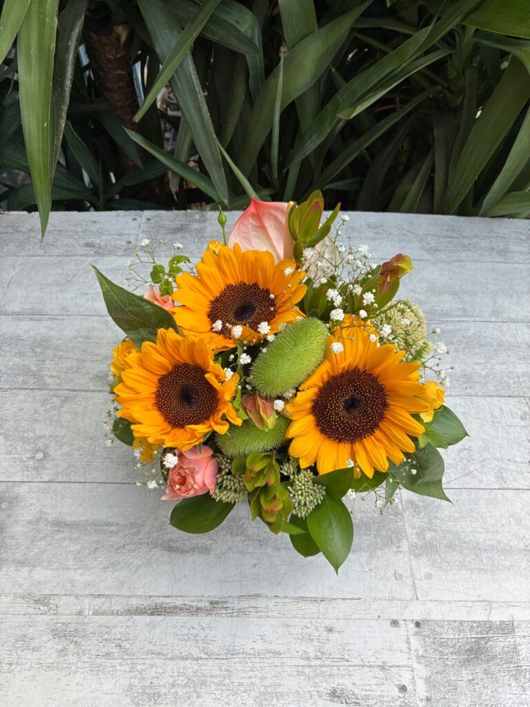 受付用　フラワーアレンジ　上呉服町