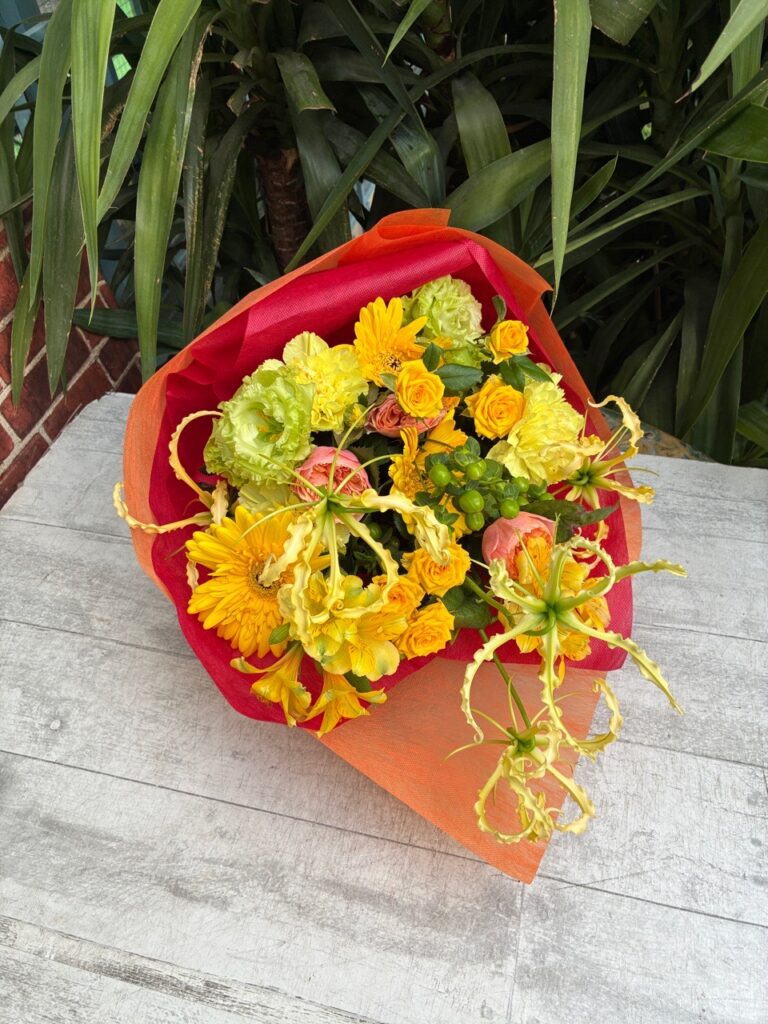 敬老の日　花束　住吉