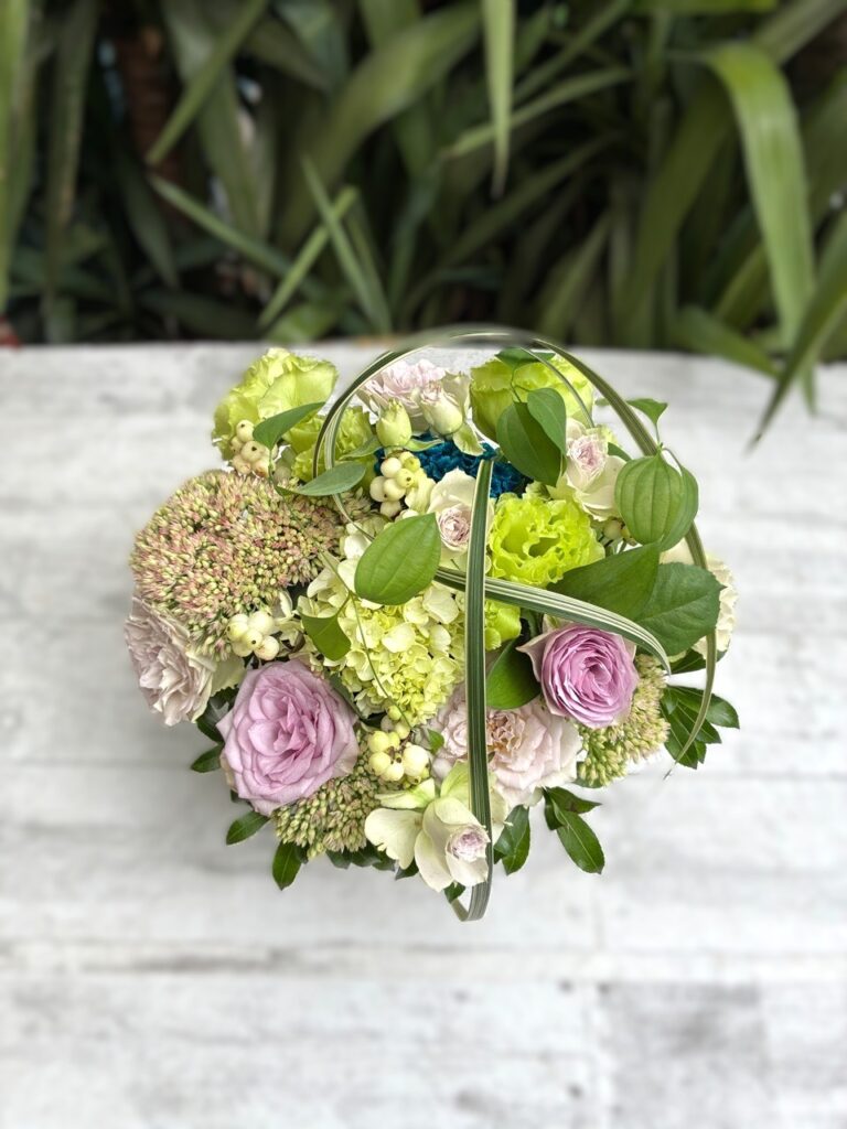 受付用　フラワーアレンジ　上呉服町