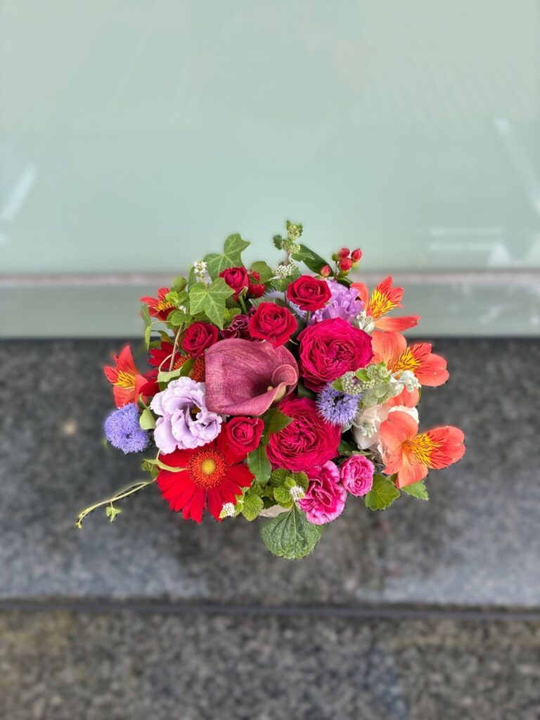 受付用　フラワーアレンジ　上呉服町