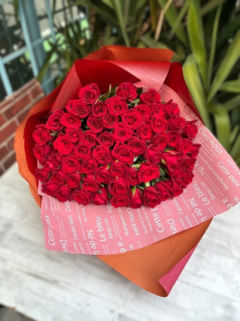 還暦祝い　花束　オリエンタルホテル