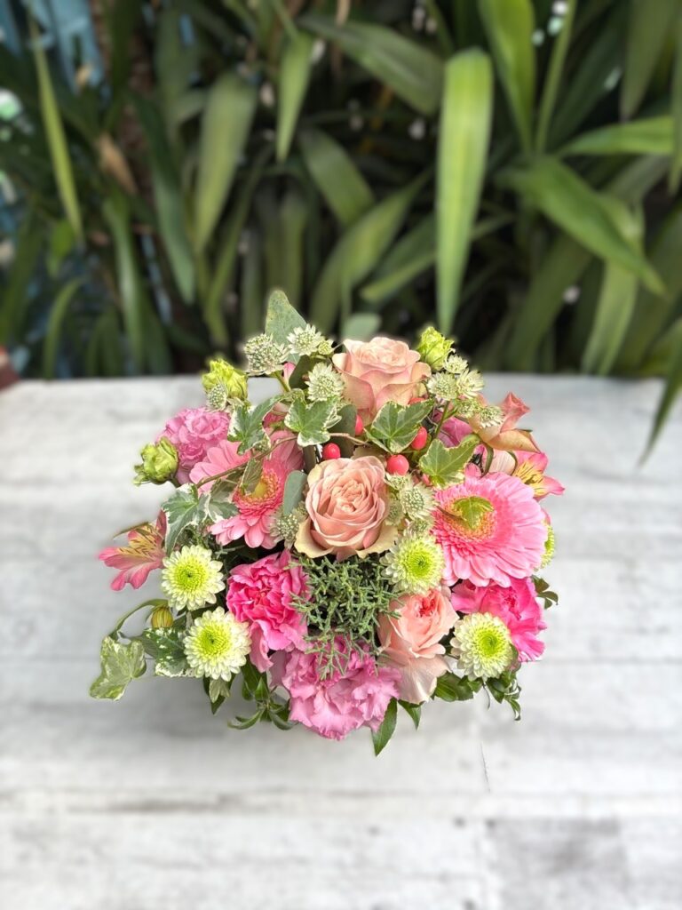 受付用　フラワーアレンジ　上呉服町