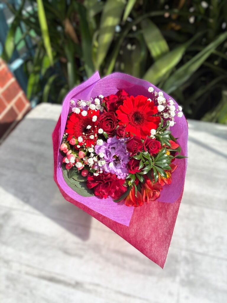 送別用　花束　下川端