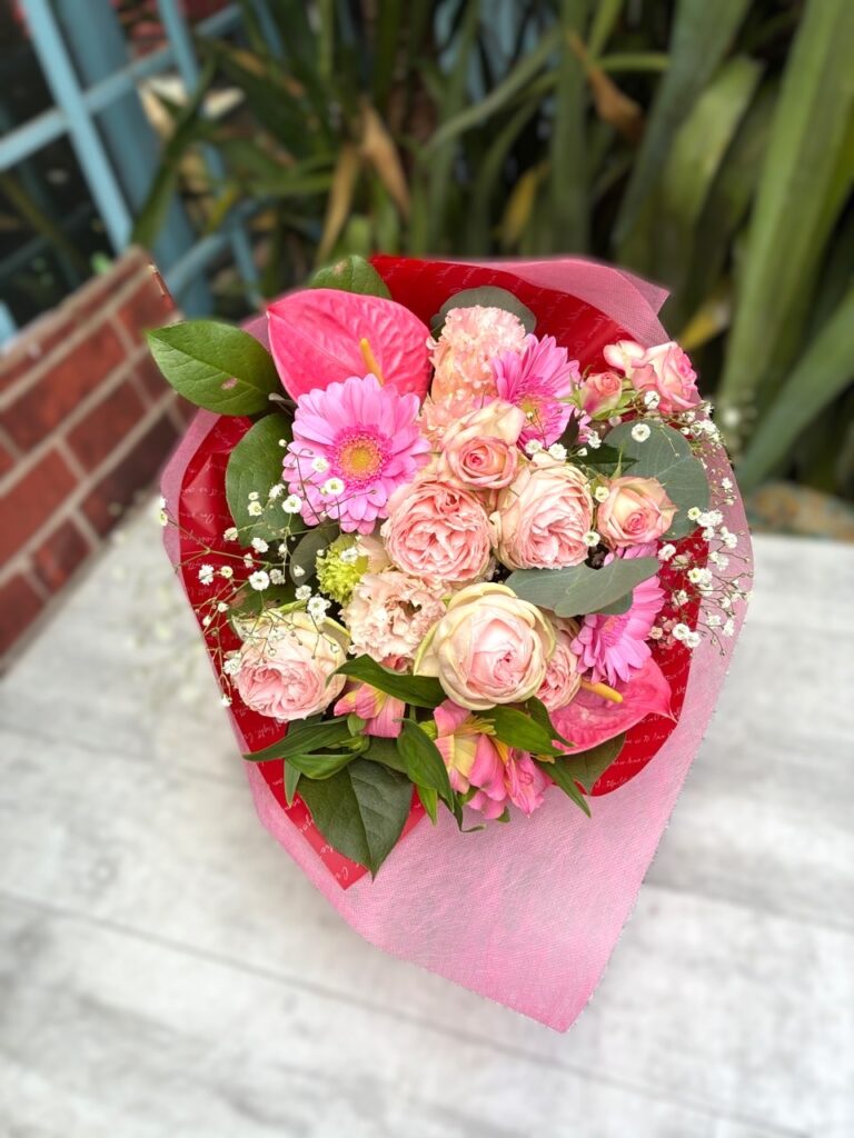 送別用　花束　店屋町