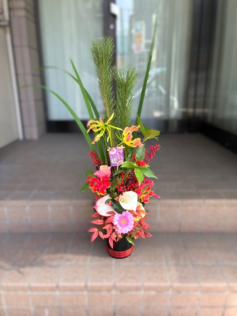 正月盛花　香椎浜