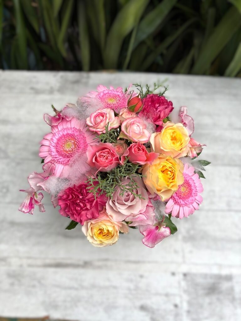 受付用　フラワーアレンジ　上呉服町