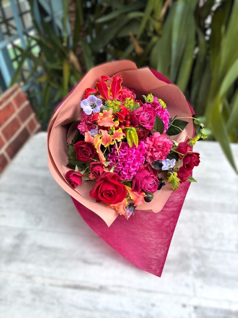 送別用　花束　香椎浜