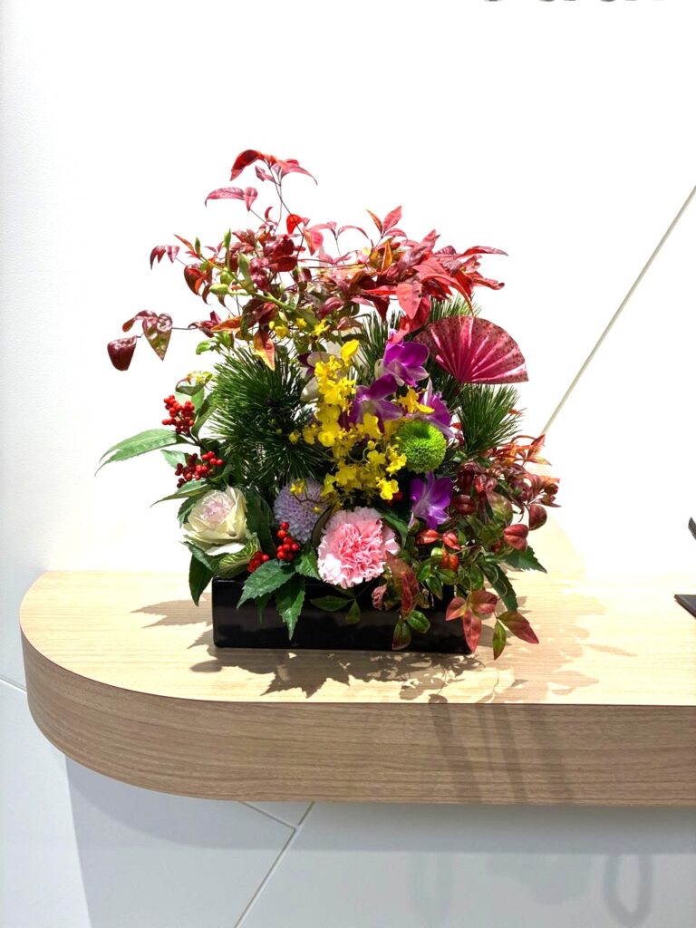 正月盛花　下川端町